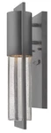 Hematite Led Wall Mount From The Shelter Collection. Fixed Price $209.00.