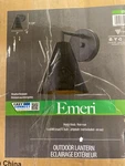Canarm IOL579BK Emeri Black Outdoor Wall Sconce, No Bulb Included. Fixed Price $48.13.