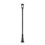 Z-lite 1 Light Outdoor Post Mounted Fixture. Fixed Price $800.00.