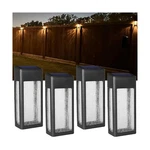 Goodfoever 4 Pack Solar Fence Lights Post Accent Light/wall L... Fast Ship. Fixed Price $63.99.