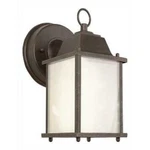 Trans Globe Lighting 40455-PL Rt Traditional One Wall Lantern Rust Frosted Glass. Fixed Price $29.95.