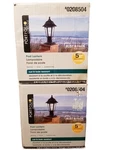 Two Portfolio Outdoor Black Finish Post Lanterns #0208504 New. Fixed Price $49.95.