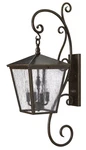 Hinkley 1436RB Trellis 11" 4-LIGHT Outdoor Wall Lantern Regency Bronze Finish. Fixed Price $999.00.