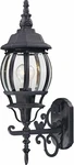 Volume Lighting Black Outdoor Coach Sconce Hardwired Beveled Glass Shade. Fixed Price $24.77.