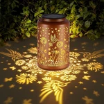 Solar Lanterns Outdoor Waterproof 2 Pack Hummingbird Garden Lights Bronze Patio. Fixed Price $59.99.