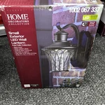 Replacement Glass Hdc Black Avia Falls Small Outdoor Led Wall Lantern. Fixed Price $49.99.