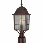 Nuvo 60-4908 17" Outdoor Lamp Post Lights Rustic Bronze Finish. Fixed Price $57.99.
