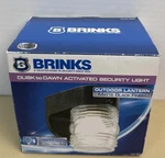 Brinks Dusk Dawn Security Light Wall Mount Outdoor 7510-693 Matte Black. Fixed Price $14.00.