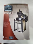 Secure Home Hz Motion Activated Outdoor Light Fixture Black Matt 616281. Fixed Price $35.14.