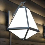 Crystorama Glacier 16 3/4" High Black Outdoor Wall Light. Fixed Price $318.40.