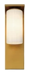 Eurofase Colonne 1-LIGHT Outdoor Wall Sconce, Gold (41972-035). Fixed Price $300.00.