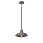 Home Decorators Collection HDP99210GRN Bell Ridge 10" Outdoor Grey Mini Pendant. Fixed Price $29.99.