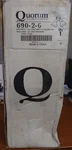 Quorum Flood Light-white 690-2-6. Fixed Price $20.00.