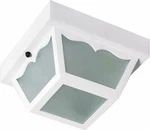 Nuvo 77-835 8" Carport Outdoor Ceiling Fixture With Frosted Acrylic Panels. Fixed Price $39.07.