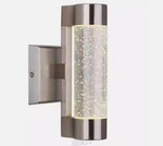 Artika Essence Steel Bubble Glass Led Outdoor Garage And Porch Cylinder Light. Fixed Price $99.95.
