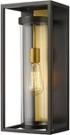 1 Light Outdoor Wall Sconce 584M-DBZ-OBS, Brass. Fixed Price $373.99.
