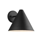 8538501-12 Crittenden One Outdoor Wall Lantern Outside Lighting, Black Finish. Fixed Price $81.99.
