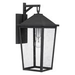Mottled Black Light Outdoor Wall Mount From The Stoneleigh Collection. Fixed Price $339.99.
