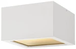 Kube 6"W Satin White Rectangular Led Outdoor Ceiling Light. Fixed Price $279.00.