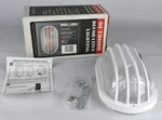 Imperial Lighting White Outdoor Wall Mount Fixture W/ Frosted Diffuser 35002WC. Fixed Price $19.95.