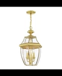 Livex Lighting 2355-02 Monterey Polished Brass Outdoor Classic Fancy. Fixed Price $224.95.