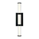 Eurofase Fayton Light 21" Led Wall Sconce, Black/clear 47124-028. Fixed Price $432.00.