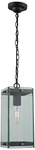 Artcraft Bradgate 19 1/4"H Matte Black Outdoor Hanging Light. Fixed Price $213.00.