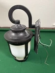 Minka-lavery 8763-166-PL Merrimack Outdoor Wall Light Corona Bronze Excellent. Fixed Price $65.00.
