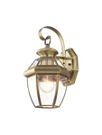 Livex Lighting 2051 Brass Monterey 1-LIGHT Outdoor Wall Sconce. Fixed Price $137.96.