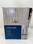 Kichler Nerine 3-LIGHT Foyer Pendant With Hammered Glass Champagne Bronze. Fixed Price $104.99.