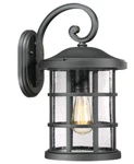 Quoizel CSE8410EK Crusade Outdoor Wall Sconce 18" 1-LIGHT 150 Watts Earth Black. Fixed Price $59.99.