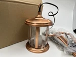 Replacement Darby Lantern Light Flameless Candle Garden Landscape Path Copper. Fixed Price $29.00.