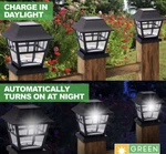 Greenlighting Peak Solar Post Cap Lights - Outdoor Fence And Deck. Fixed Price $44.00.