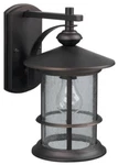 Outdoor Wall Light Round Lantern Oil Rubbed Bronze Transitional Tree House Cabin. Fixed Price $87.99.