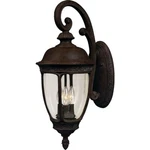 Maxim Knob Hill Cast 3-LIGHT Outdoor Wall Lantern Sienna 3464CDSE. Fixed Price $232.90.