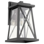 Quorum International 725-16 Artesno 17" Tall Outdoor Wall Sconce Black. Fixed Price $172.00.