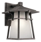Kichler 49721WZC Beckett 1-LIGHT Medium Outdoor Wall Lantern Weathered Zinc. Fixed Price $244.99.