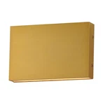 Natural Aged Brass Led Wall Sconce From The Brik Collection. Fixed Price $268.00.