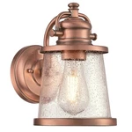 Westinghouse Emma Jane 1LT Wall Light, Washed Copper/clear Seeded - 6361000. Fixed Price $94.99.