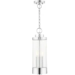 Livex Lighting 20727-05 Hillcrest Outdoor Pendant Chandeller Polished Chrome. Fixed Price $439.96.