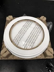 Commercial Electric JJU3011L-2/WHT 13 In. White Selectable Led Flush Mount. Fixed Price $20.78.