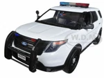 2015 Ford Police Interceptor Utility W/lights & Sounds White 1/18 Motormax 73995. Fixed Price $65.99.