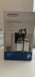 1-LIGHT Matte Black Transitional Outdoor Wall Lantern With Clear Beveled Glass. Fixed Price $25.00.