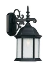 Capital Lighting 9833 Black Main Street 1-LIGHT Outdoor Wall Sconce. Fixed Price $126.00.