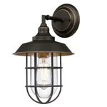 Westinghouse Iron Hill 1-LIGHT Black-bronze Finish With Highlights Wall Lantern. Fixed Price $39.95.