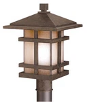 Cross Creek Collection 17" High Outdoor Light Post Mount. Fixed Price $483.99.