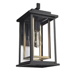 Design House 588707-BGD Hayward 15" Tall Outdoor Wall Sconce Black. Fixed Price $180.12.