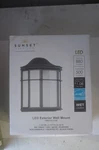 Nuvo 60-539 Light 10" Outdoor Textured Black Rectangle Cage Wall Fixture. Fixed Price $35.99.