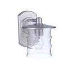 Craftmade Canon 1 Light Small Outdoor Wall Mount, Satin Aluminum ZA3604-SA. Fixed Price $59.99.