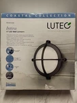 Lutec Outdoor Sconce 1-LIGHT Integrated Led Wall Mount Lantern Black W/ Cct. Fixed Price $39.99.
